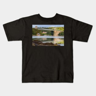 Menai Bridge Anglesey Kids T-Shirt